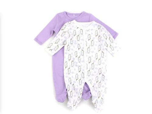 Name It lavendula søhest natdragt (2-pak)